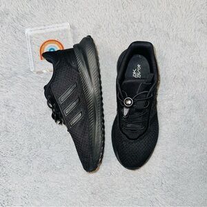Adidas Cloudfoam comfort Black Running Shoes